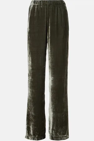 Velvet Gerade Hose Sorine aus Samt