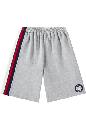 Gucci Bermuda-Shorts Web Stripe aus Baumwolle
