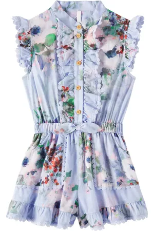 ZIMMERMANN Bedruckter Playsuit Everley aus Baumwolle