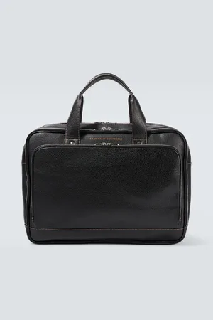 Brunello Cucinelli Aktentasche aus Leder