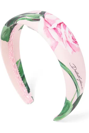 Dolce & Gabbana Bedruckter Haarreif aus Popeline