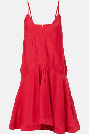 Marant Etoile Minikleid Danielle aus einem Baumwollgemisch