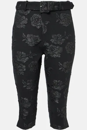 ROTATE Caprihose aus Jacquard