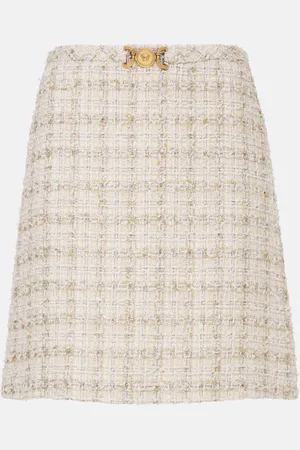 VERSACE Minirock aus Tweed