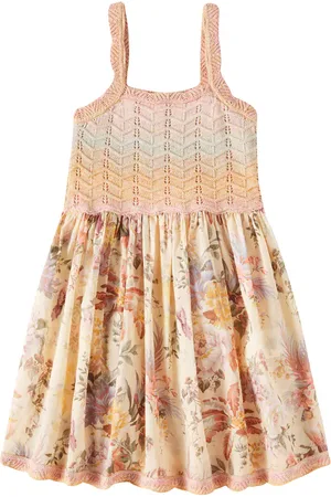 ZIMMERMANN Kleid Tallow aus einem Baumwollgemisch