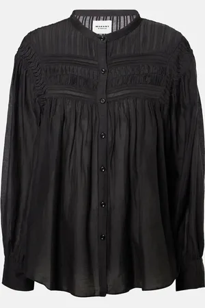 Marant Etoile Bluse Plalia aus einem Baumwollgemisch