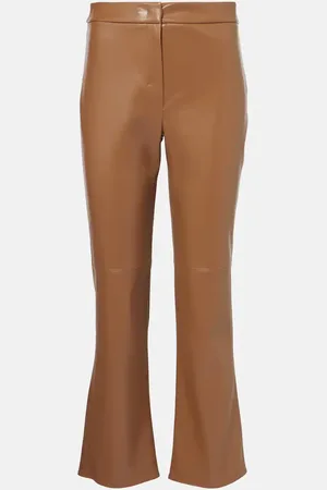 Max Mara Schlaghose Sublime aus Lederimitat