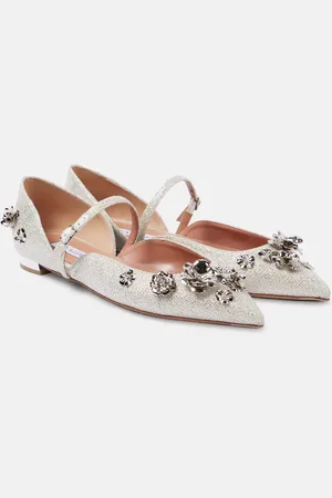 Aquazzura Verzierte Ballerinas Bloom
