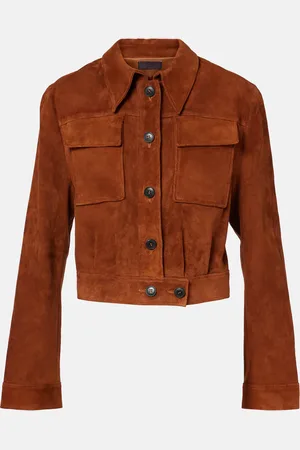 Stouls Cropped-Lederjacke Leoncino