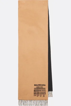 Balenciaga Schal Garde-Robe aus Kaschmir und Wolle