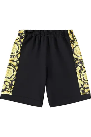 VERSACE Shorts Barocco aus Jersey mit Twill