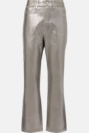 7 for all Mankind High-Rise Straight Jeans