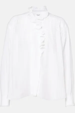 Marant Etoile Bluse Etoile aus einem Baumwollgemisch