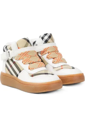 Burberry Sneakers Burberry Check mit Leder