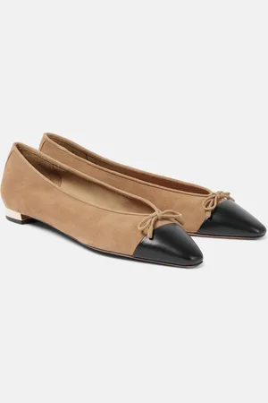 Aquazzura Ballerinas Gioia aus Veloursleder