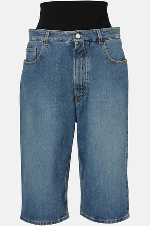 Alaïa Alaïa Caprihose aus Denim