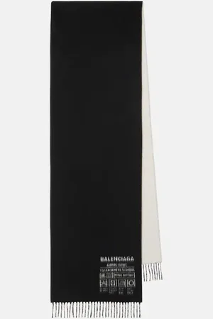 Balenciaga Schal aus Kaschmir und Wolle