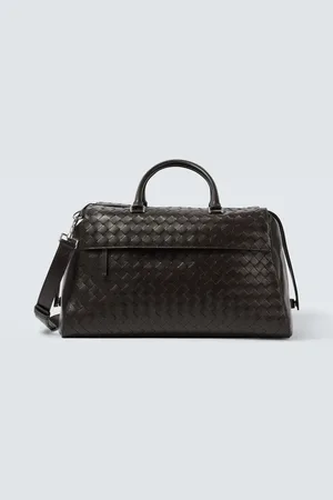 Bottega Veneta Weekender Intrecciato aus Leder