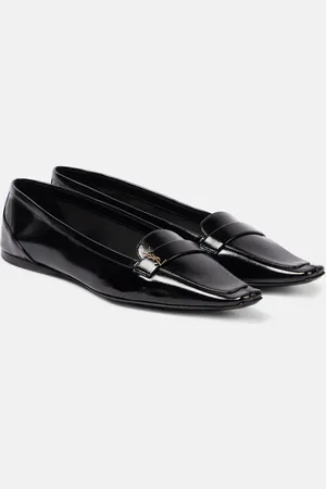 Saint Laurent Ballerinas Poppy aus Leder