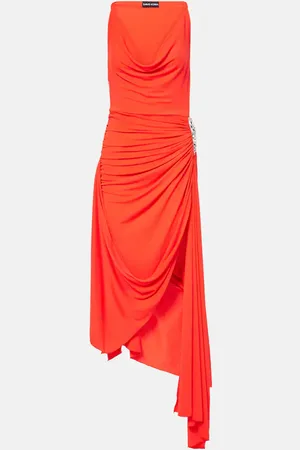 DAVID KOMA Midikleid