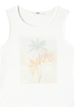 Chloé Chloé Kids Top aus Baumwolle