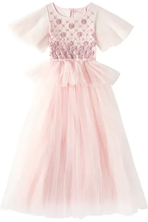 Tutu Du Monde Verziertes Kleid Anbar aus Tüll