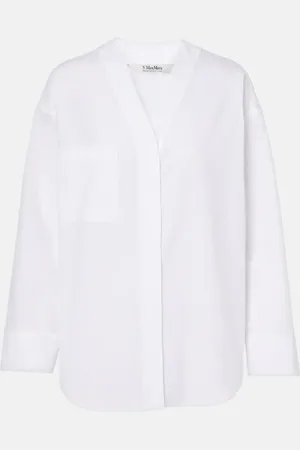 Max Mara Bluse Yole aus Baumwolle