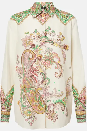 Etro Bluse aus Baumwolle und Seide