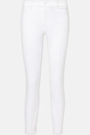 7 for all Mankind Mid-Rise Skinny Jeans Roxanne