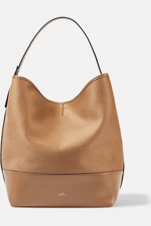 Totême Tote aus Wolle mit Leder
