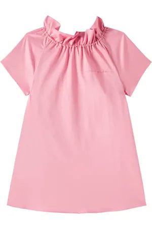 Il gufo Kleid aus einem Baumwollgemisch