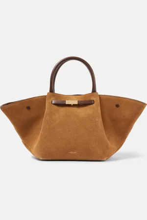 DeMellier Tote New York Midi aus Veloursleder