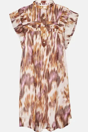 Marant Etoile Minikleid Leazali aus Baumwolle
