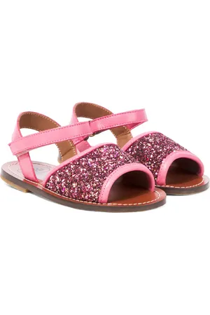 PèPè PèPè Sandalen aus Leder mit Glitter