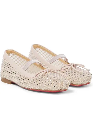 Christian Louboutin Ballerinas Baballet mit Kristallen