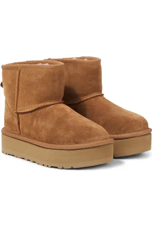 UGG Stiefel Classic Mini Platform aus Veloursleder