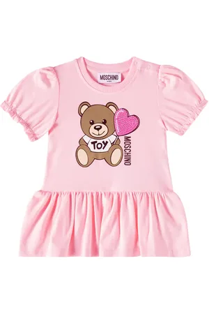Moschino Baby Kleid aus einem Baumwollgemisch