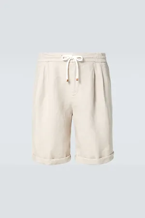 Brunello Cucinelli Shorts aus Leinen