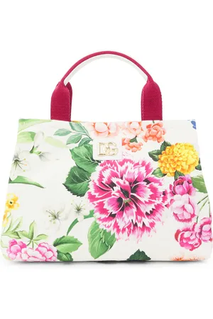 Dolce & Gabbana Tasche aus Canvas mit Leder