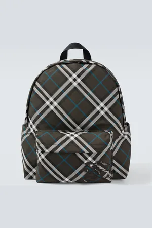 Burberry Rucksack Check aus Canvas