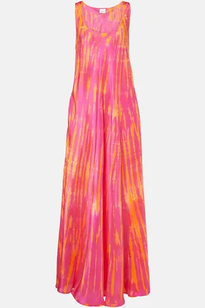 ANNA KOSTUROVA Maxikleid Camille aus Seide