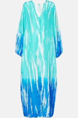 ANNA KOSTUROVA Maxikleid Ombré aus Seide