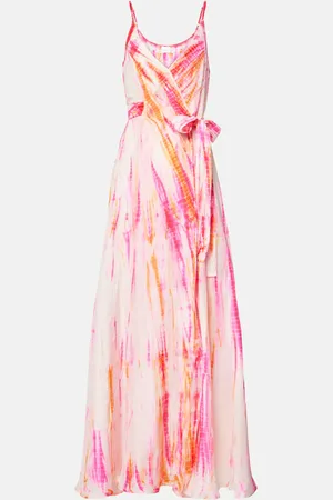 ANNA KOSTUROVA Maxikleid aus Seide