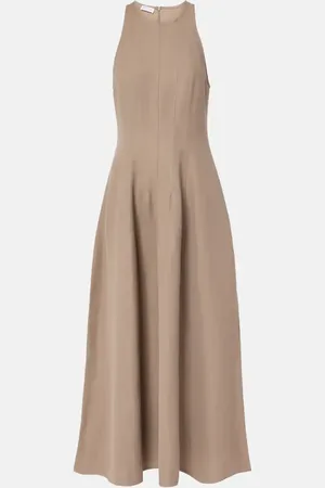 Brunello Cucinelli Midikleid aus Twill
