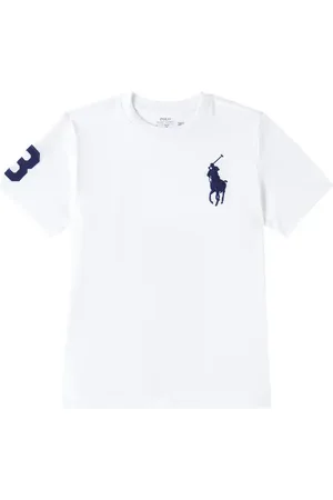 Ralph Lauren Besticktes T-Shirt aus Baumwoll-Jersey