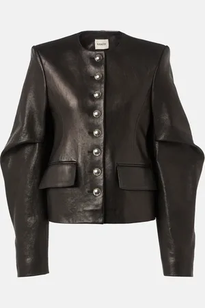 Khaite Jacke Darlman aus Leder