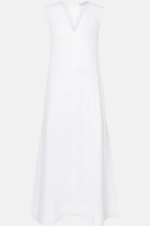 ASCENO Midikleid Nisha aus Leinen
