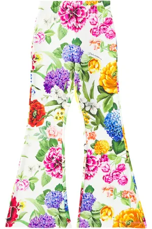Dolce & Gabbana Schlaghose aus einem Baumwollgemisch