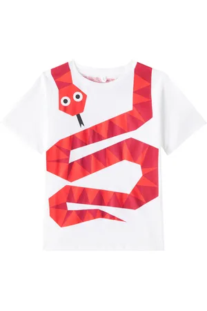 Stella McCartney Bedrucktes T-Shirt aus Baumwoll-Jersey