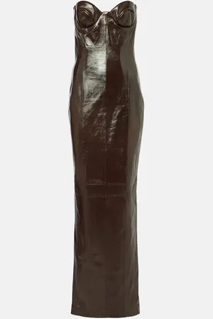 Ilkyaz Ozel Robe Rochelle aus Leder